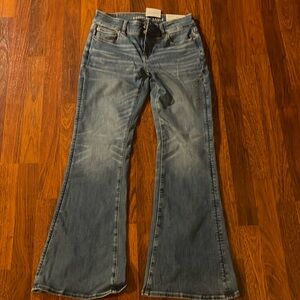 American Eagle Super Low Rise Flare